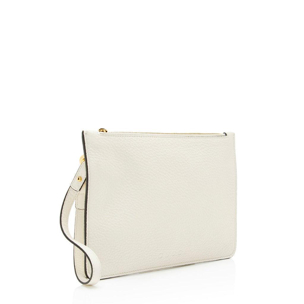 Gucci Grained Calfskin Pochette