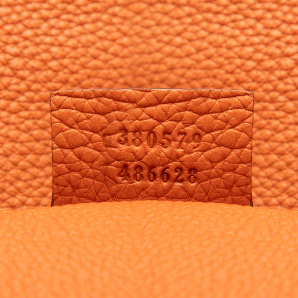 Gucci Grained Calfskin Soft Jackie Bucket Bag
