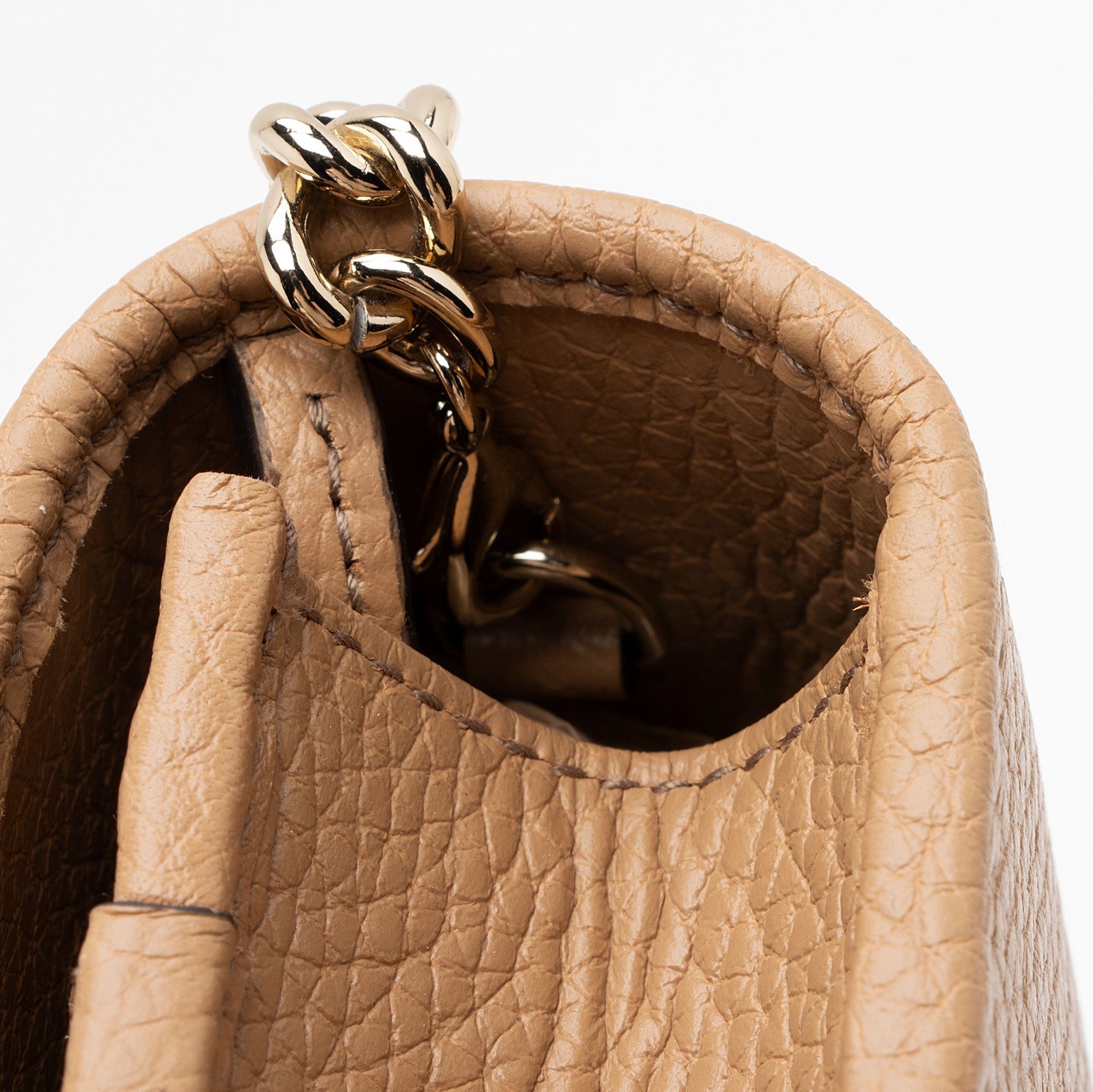 Gucci Grained Leather Soho Wallet on Chain (SHF-ipdVXC)