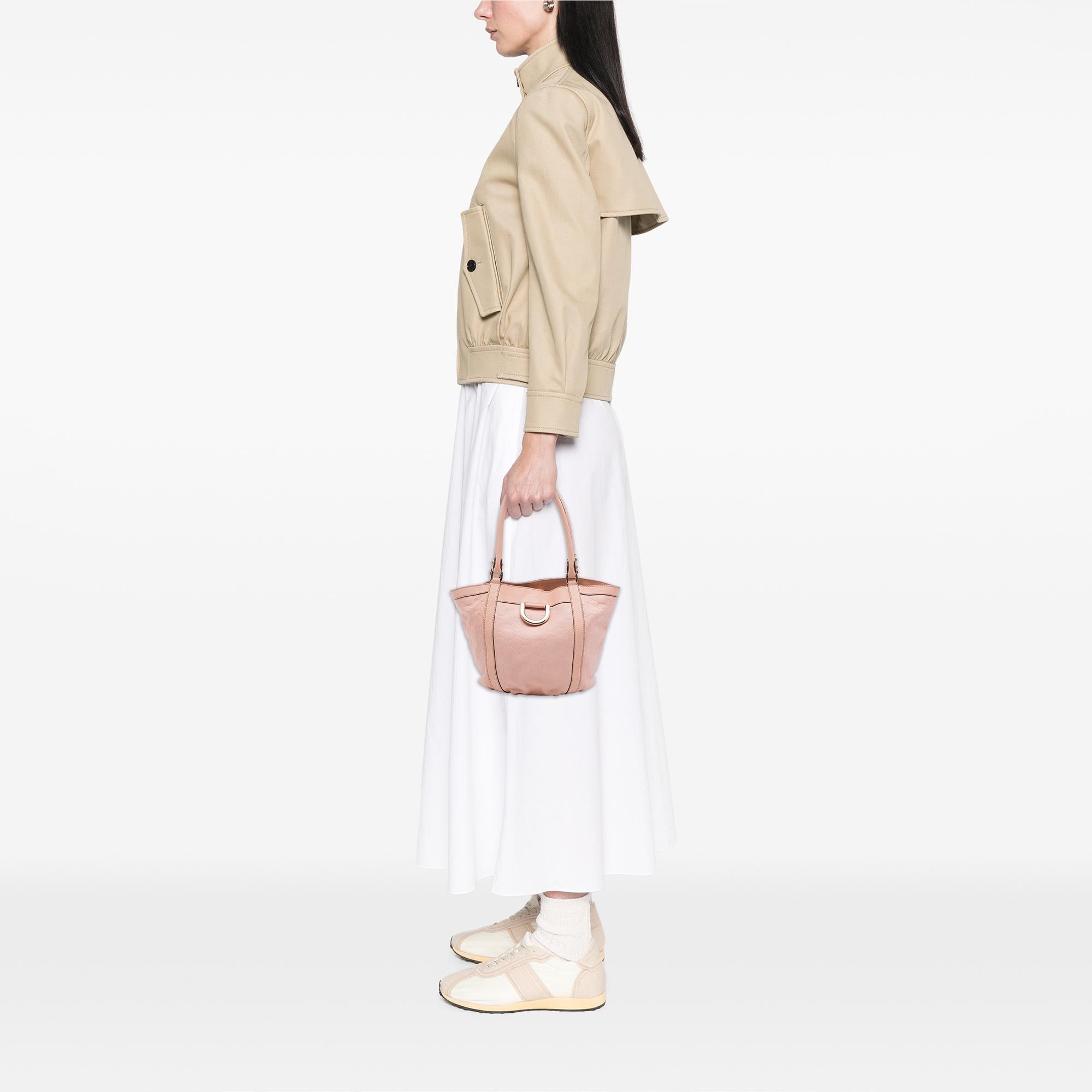 Gucci Guccissima Abbey D Ring Handbag