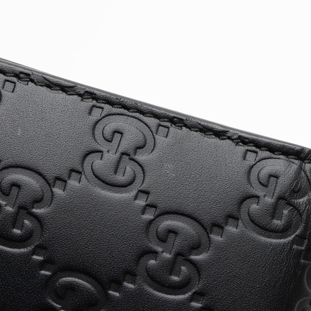 Gucci Guccissima Bow Signature French Wallet