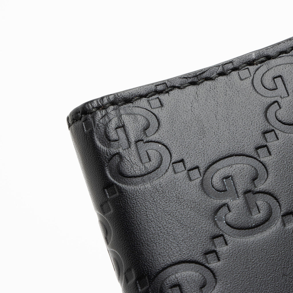 Gucci Guccissima Bow Signature French Wallet