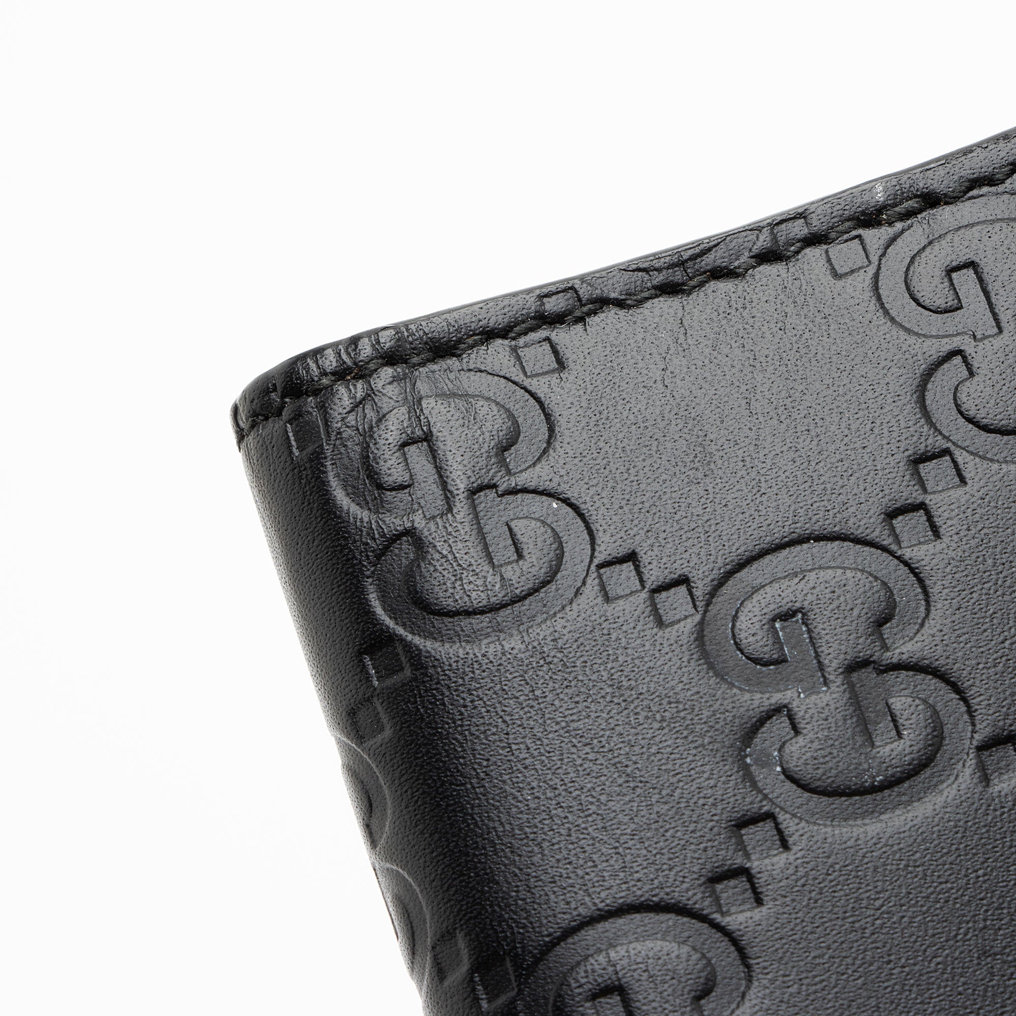 Gucci Guccissima Bow Signature French Wallet