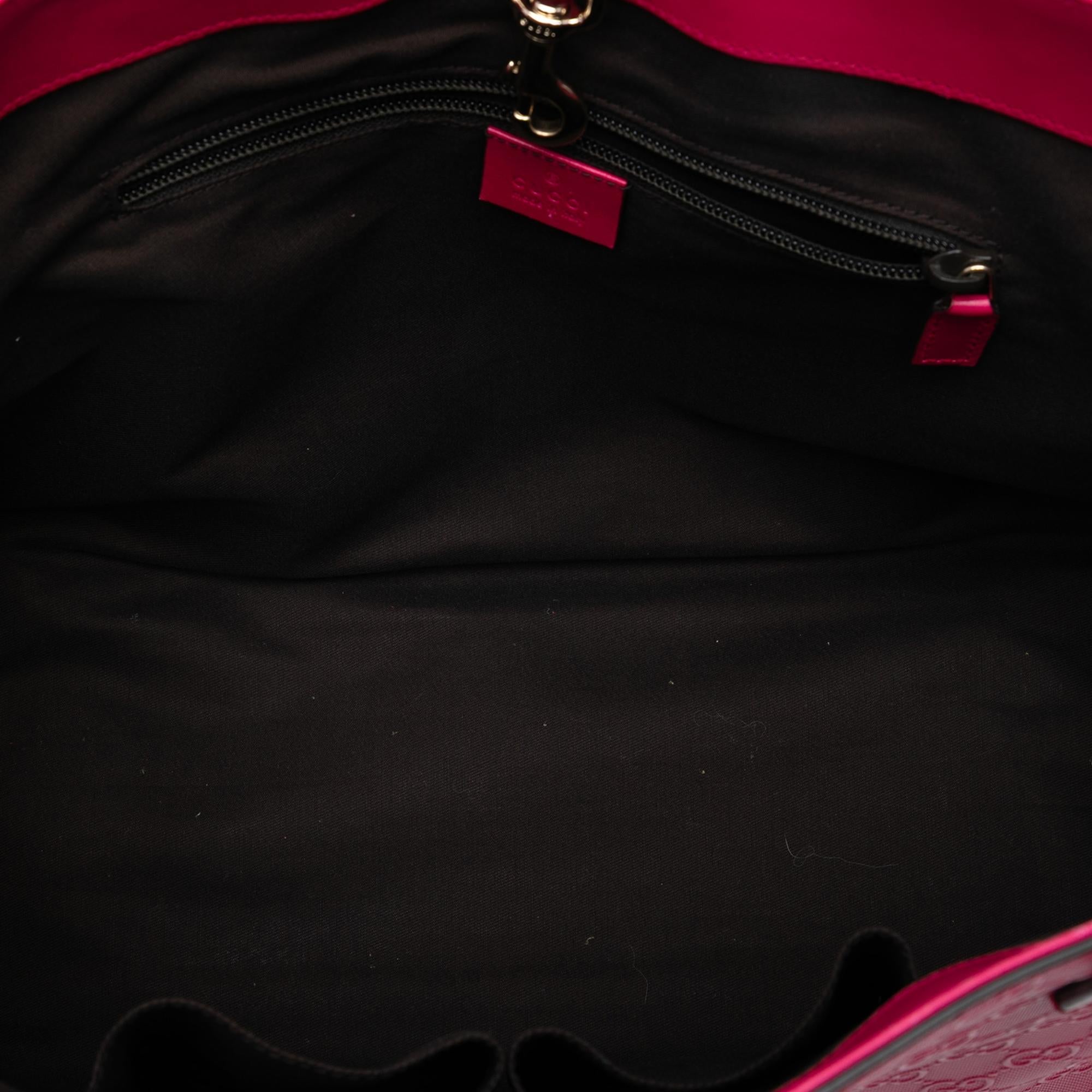 Gucci Guccissima Bright Hilary Lux Tote