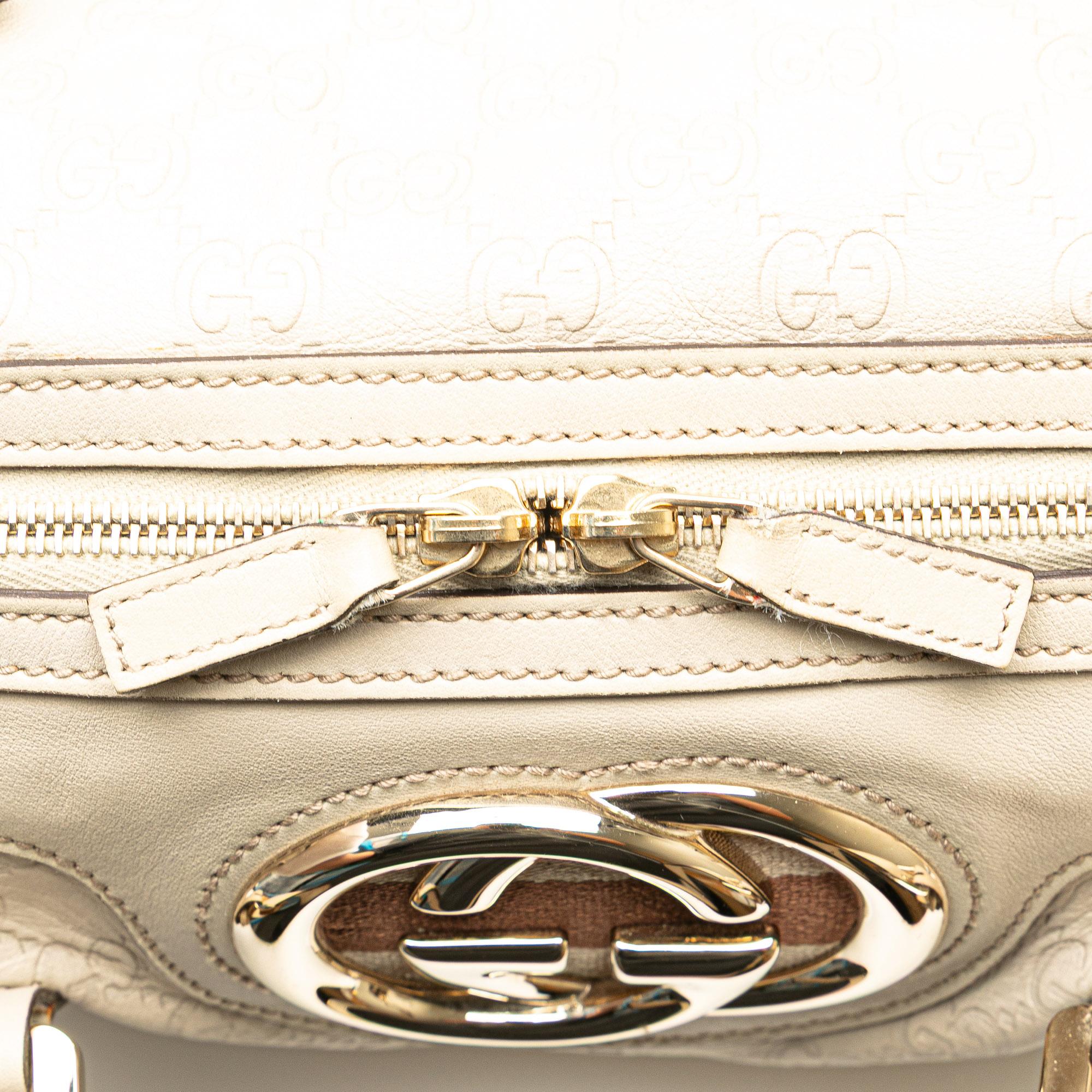 Gucci Guccissima Britt Boston Bag