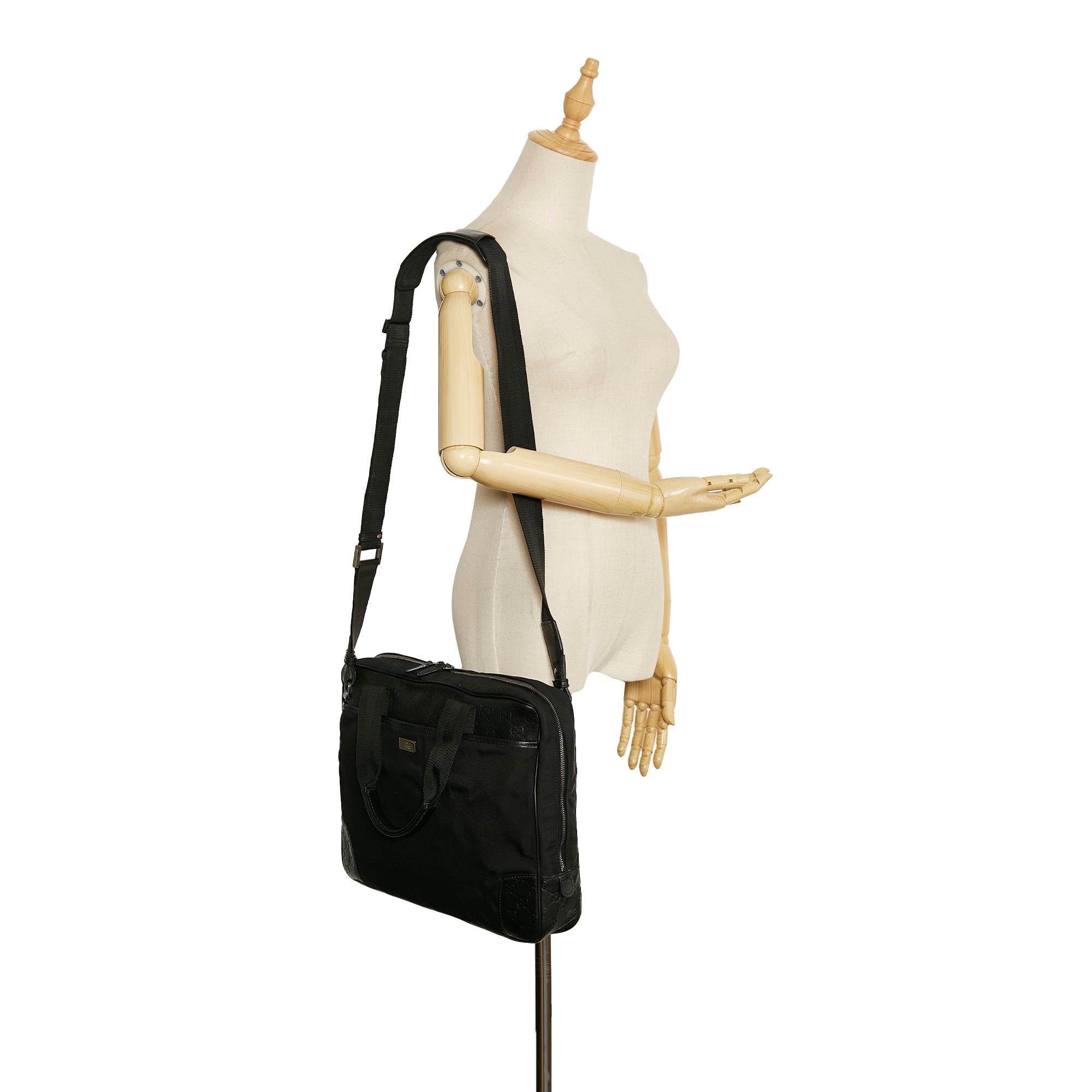 Gucci Guccissima Business Bag (SHG-dJeMmr)