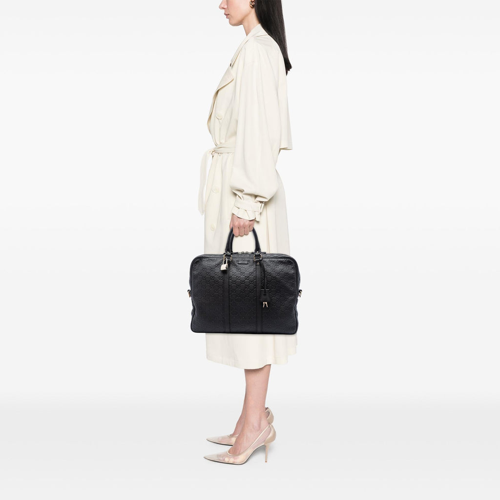 Gucci Guccissima Business Bag