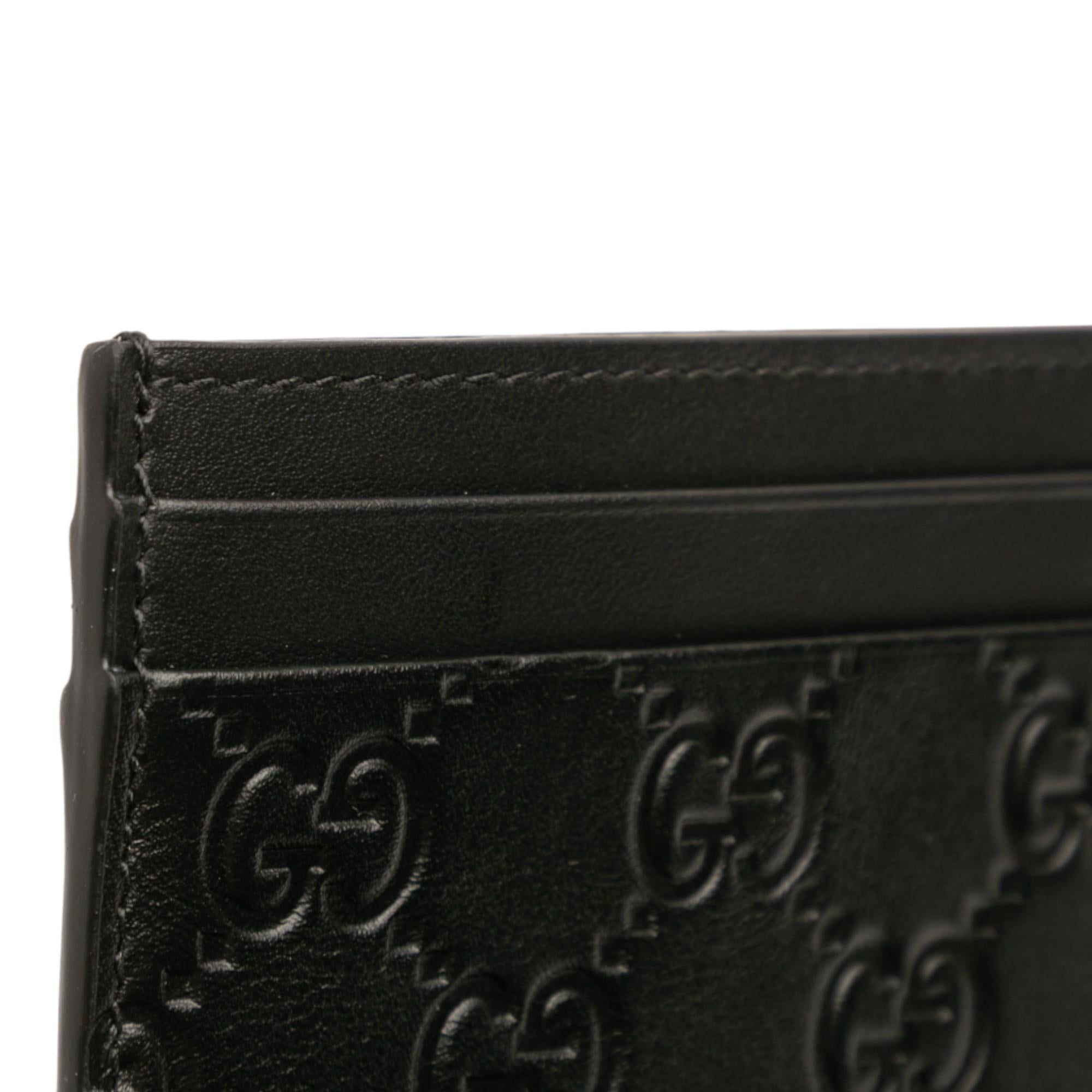Gucci Guccissima Card Holder