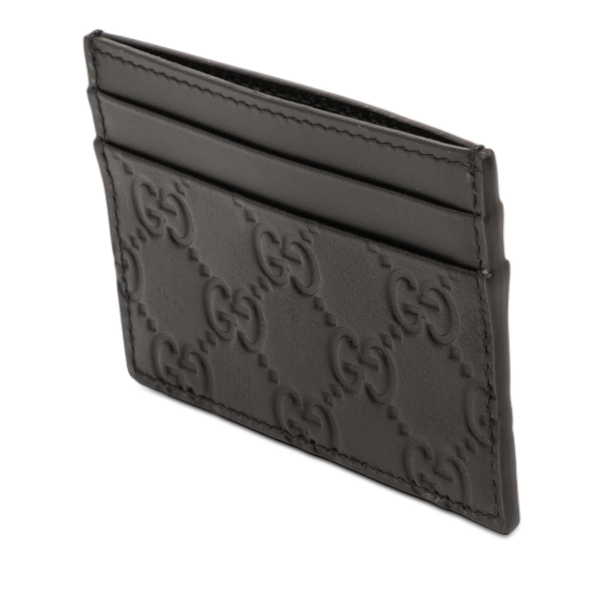 Gucci Guccissima Card Holder