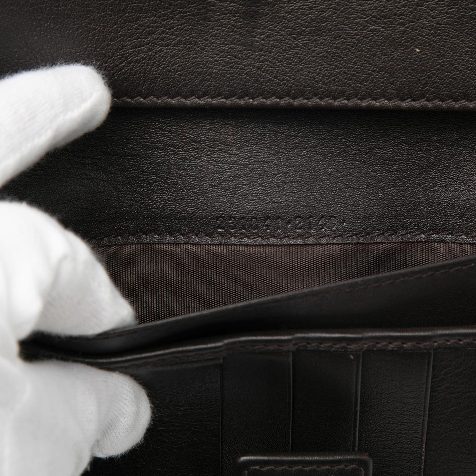 Gucci Guccissima Continental Long Wallet