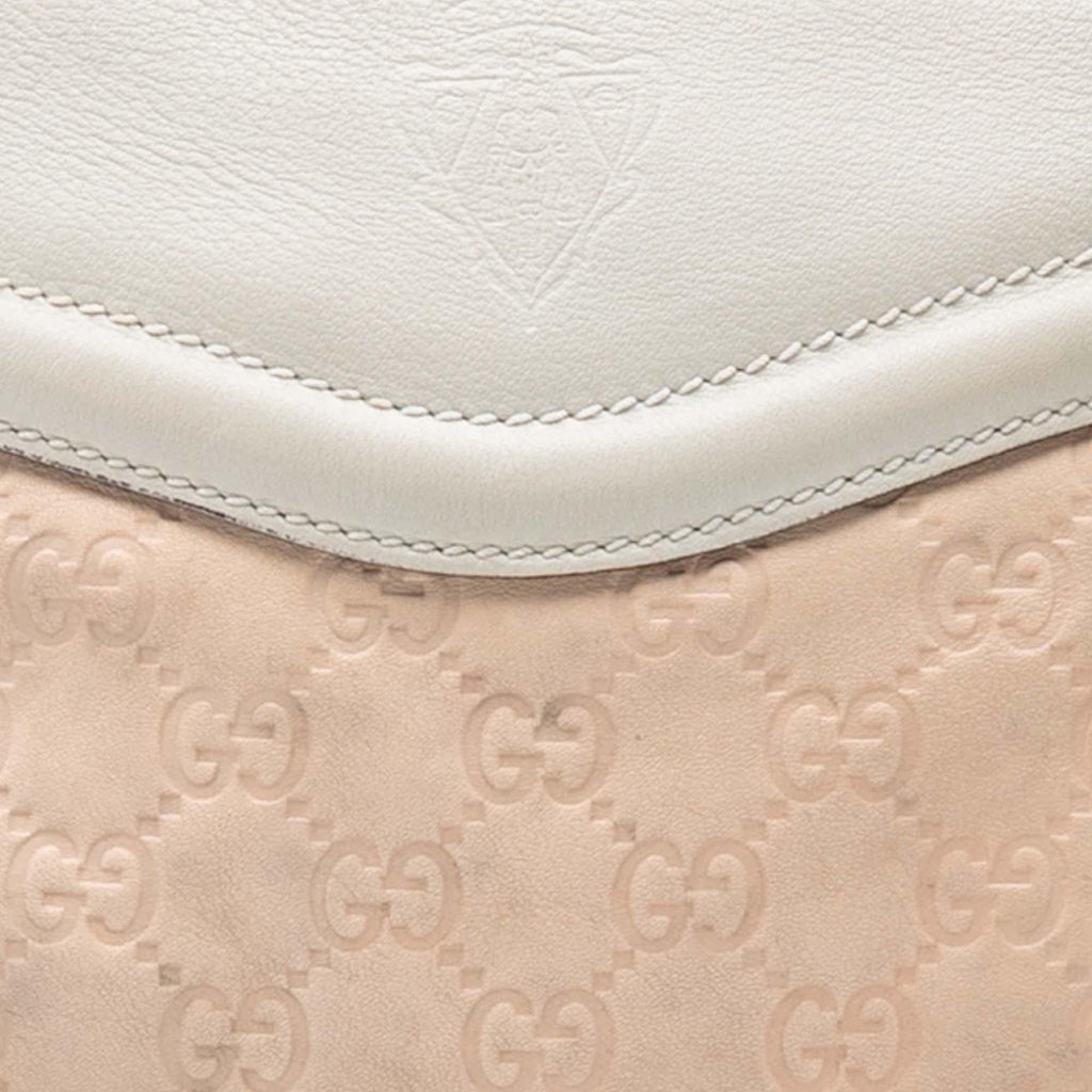 Gucci Guccissima Crest Shoulder Bag