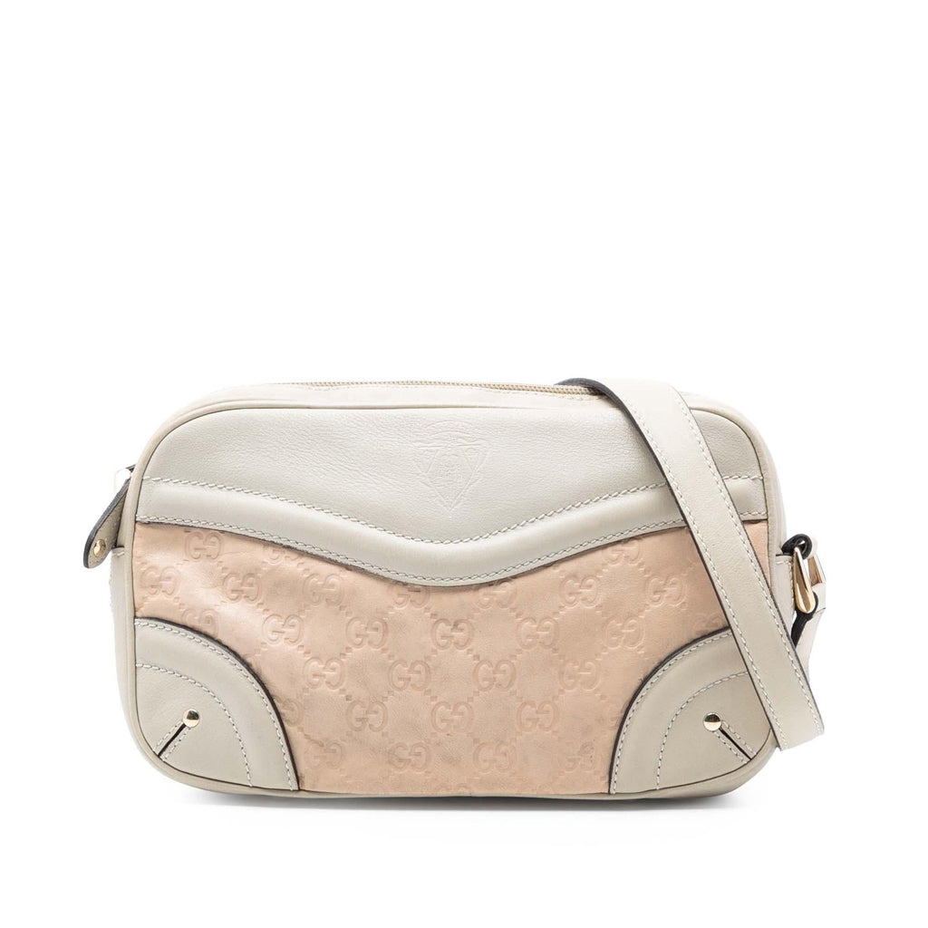 Gucci Guccissima Crest Shoulder Bag