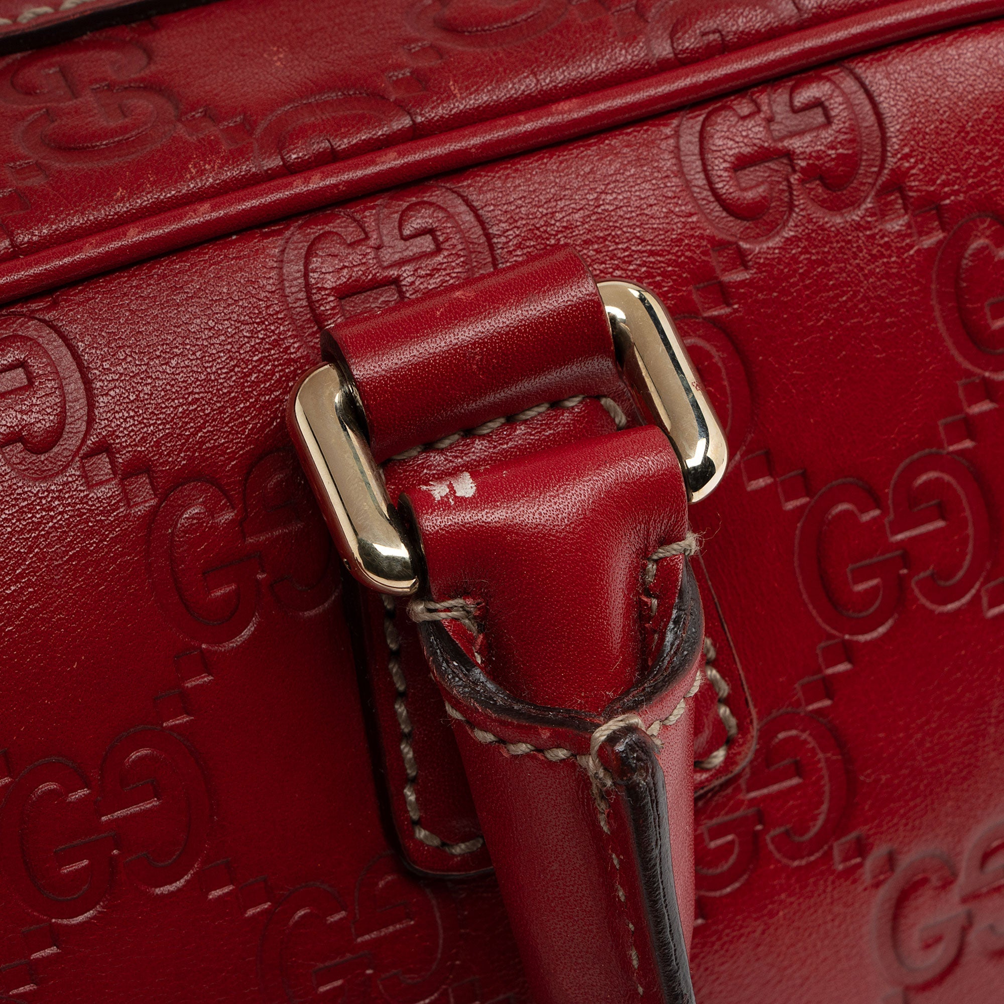 Gucci Guccissima Hearts Double Pocket Satchel (SHF-vNNtte)