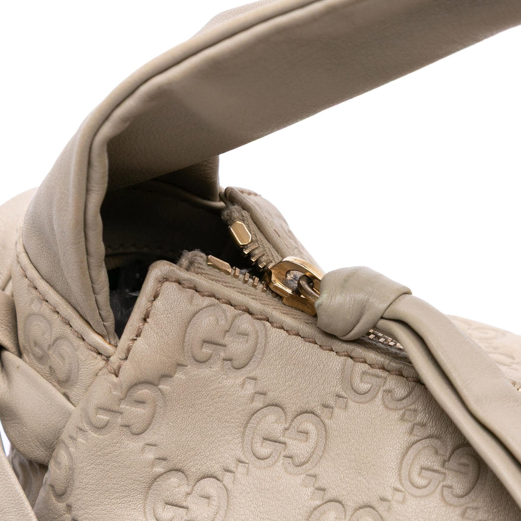 Gucci Guccissima Hysteria Crest Hobo