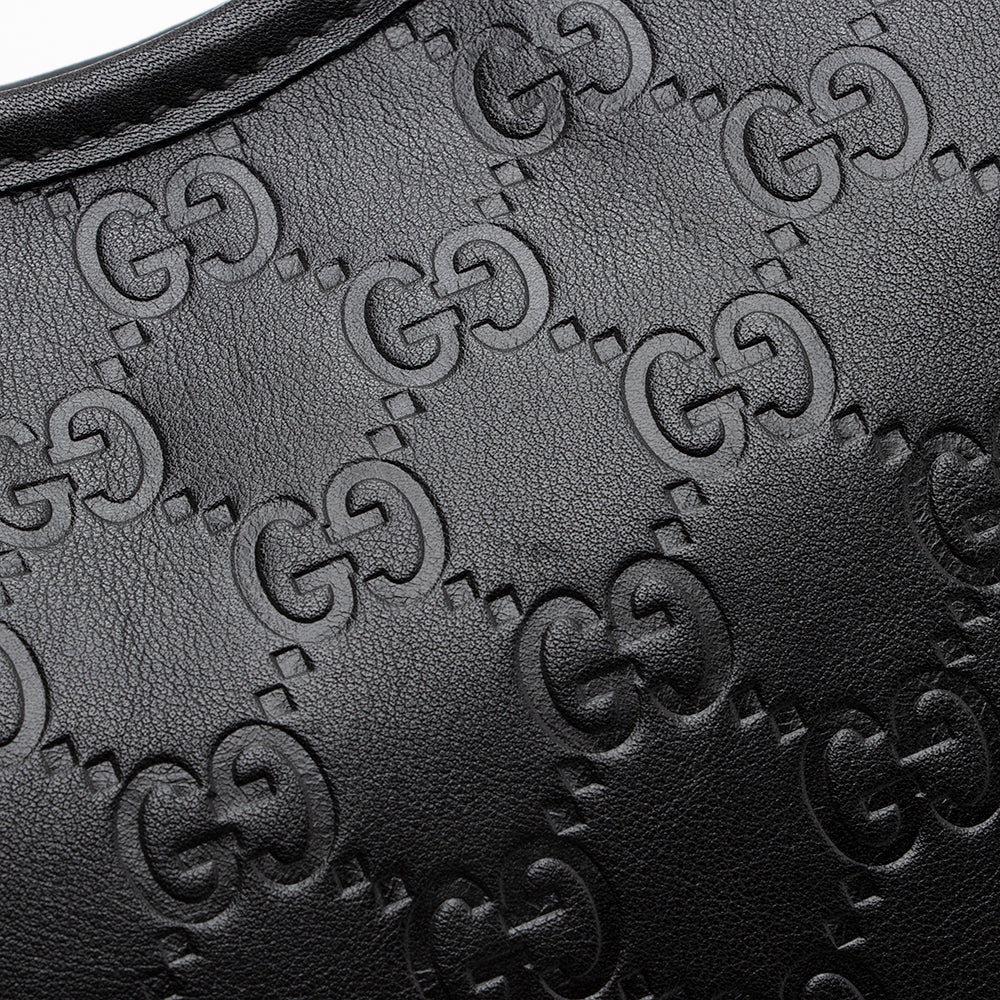 Gucci Guccissima Leather Abbey Medium Hobo (SHF-21546)