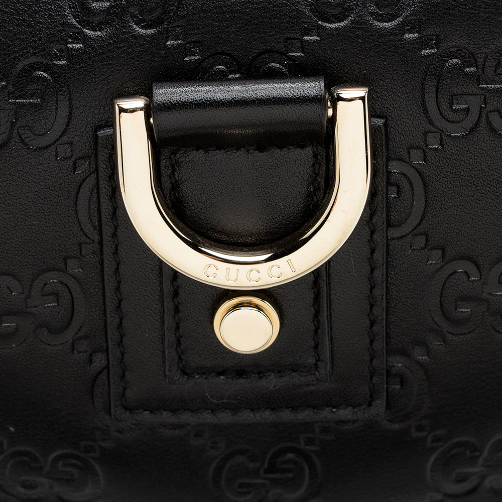 Gucci Guccissima Leather Abbey Medium Hobo (SHF-21546)