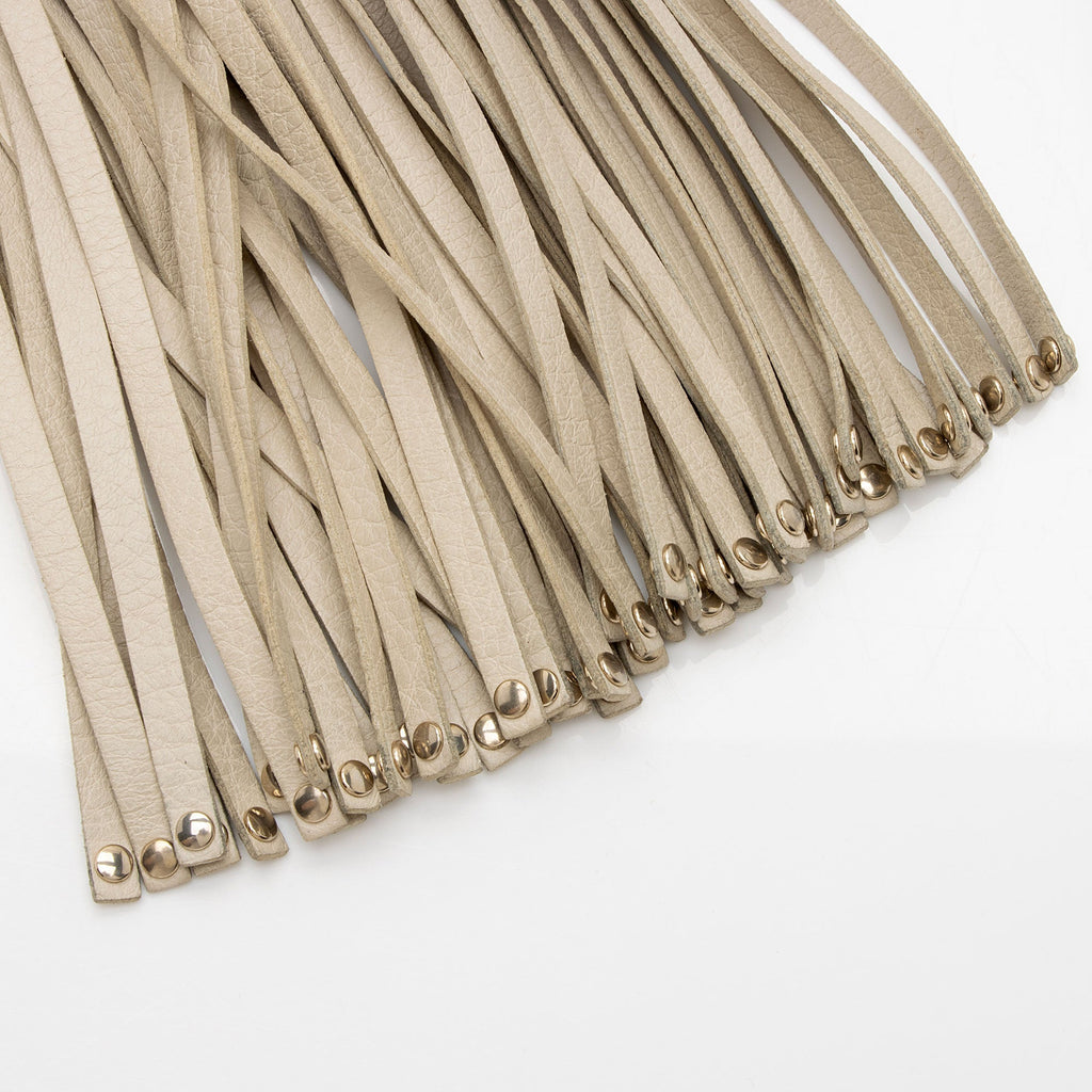 Gucci Guccissima Leather Bamboo Indy Large Satchel (SHF-M8NqdH)