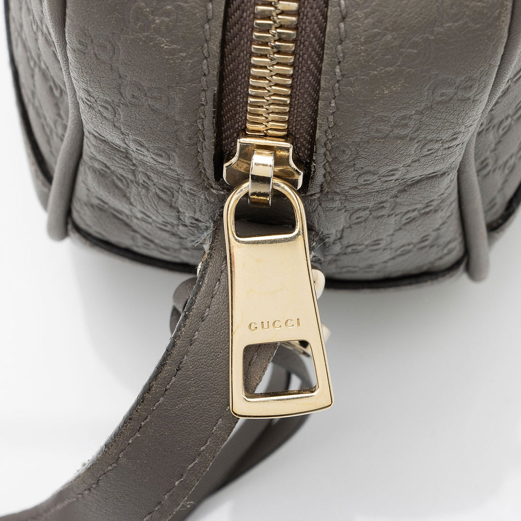 Gucci Guccissima Leather Bree Disco Shoulder Bag (SHF-wVBwEk)