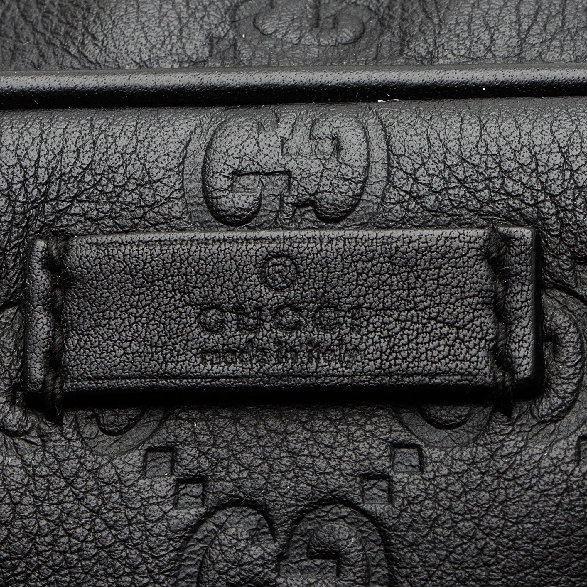 Gucci Guccissima Leather Briefcase
