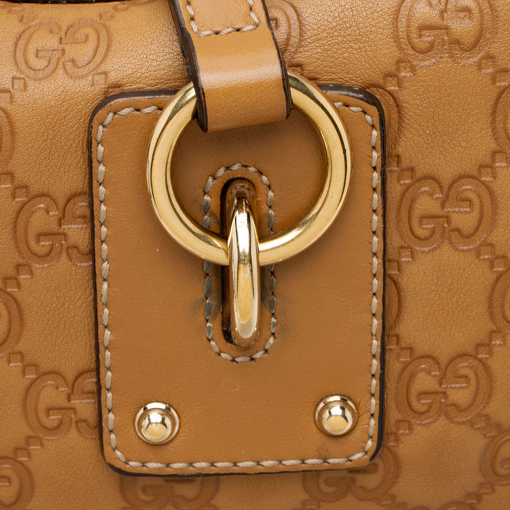 Gucci Guccissima Leather Charm Medium Tote