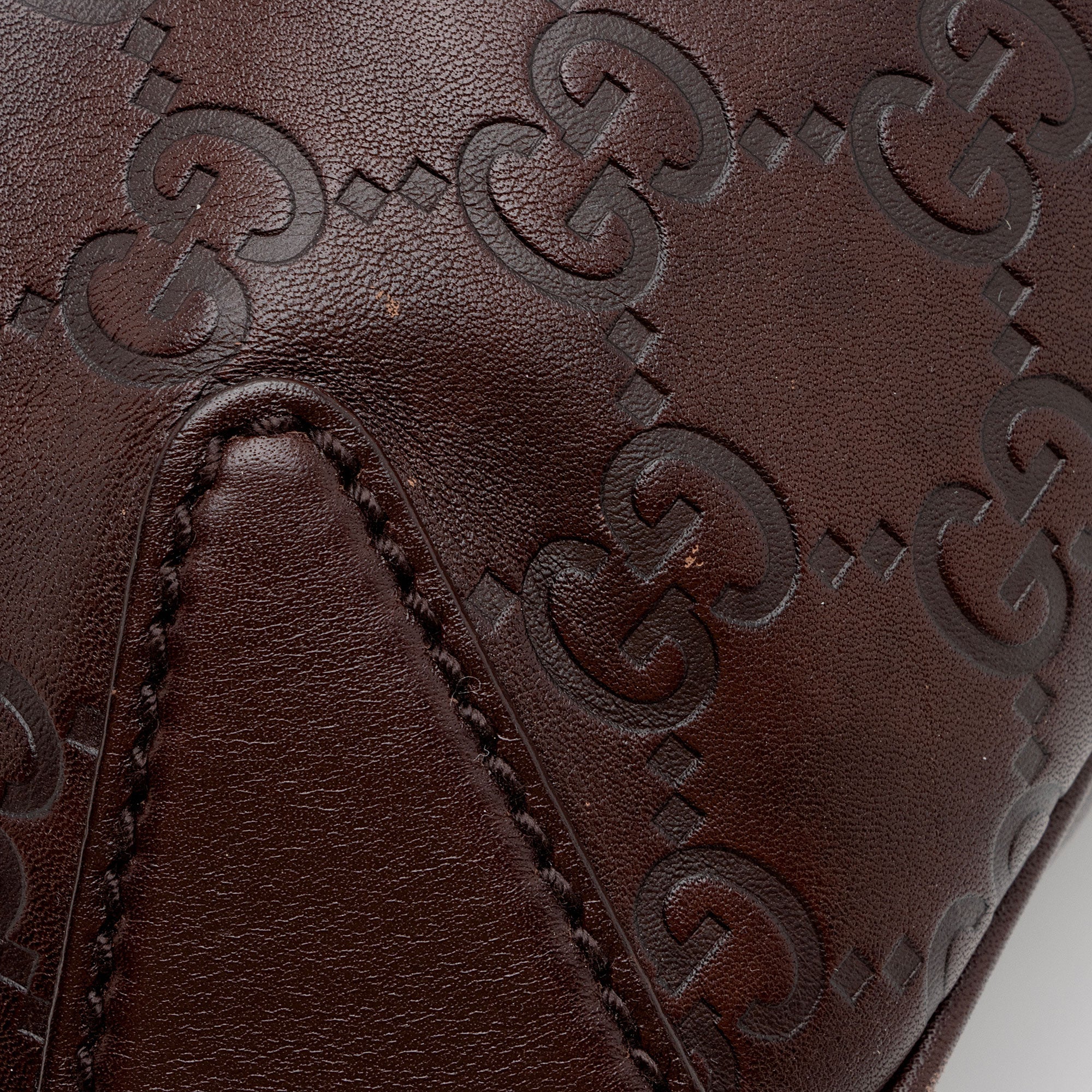 Gucci Guccissima Leather Creole Hobo (SHF-1LM6Nu)