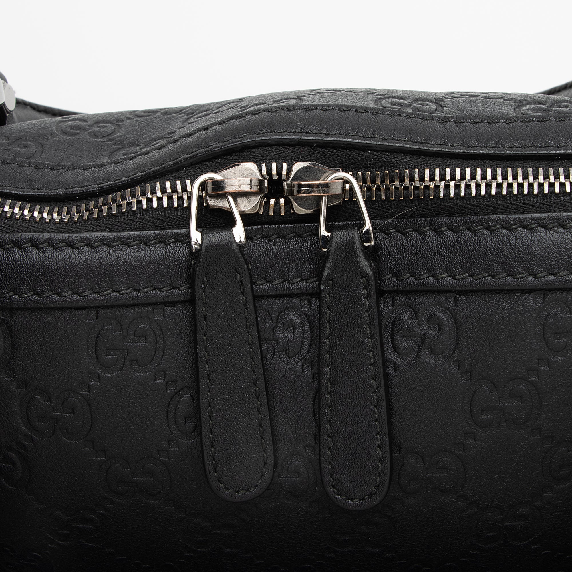 Gucci Guccissima Leather Dome Medium Satchel (SHF-22703)
