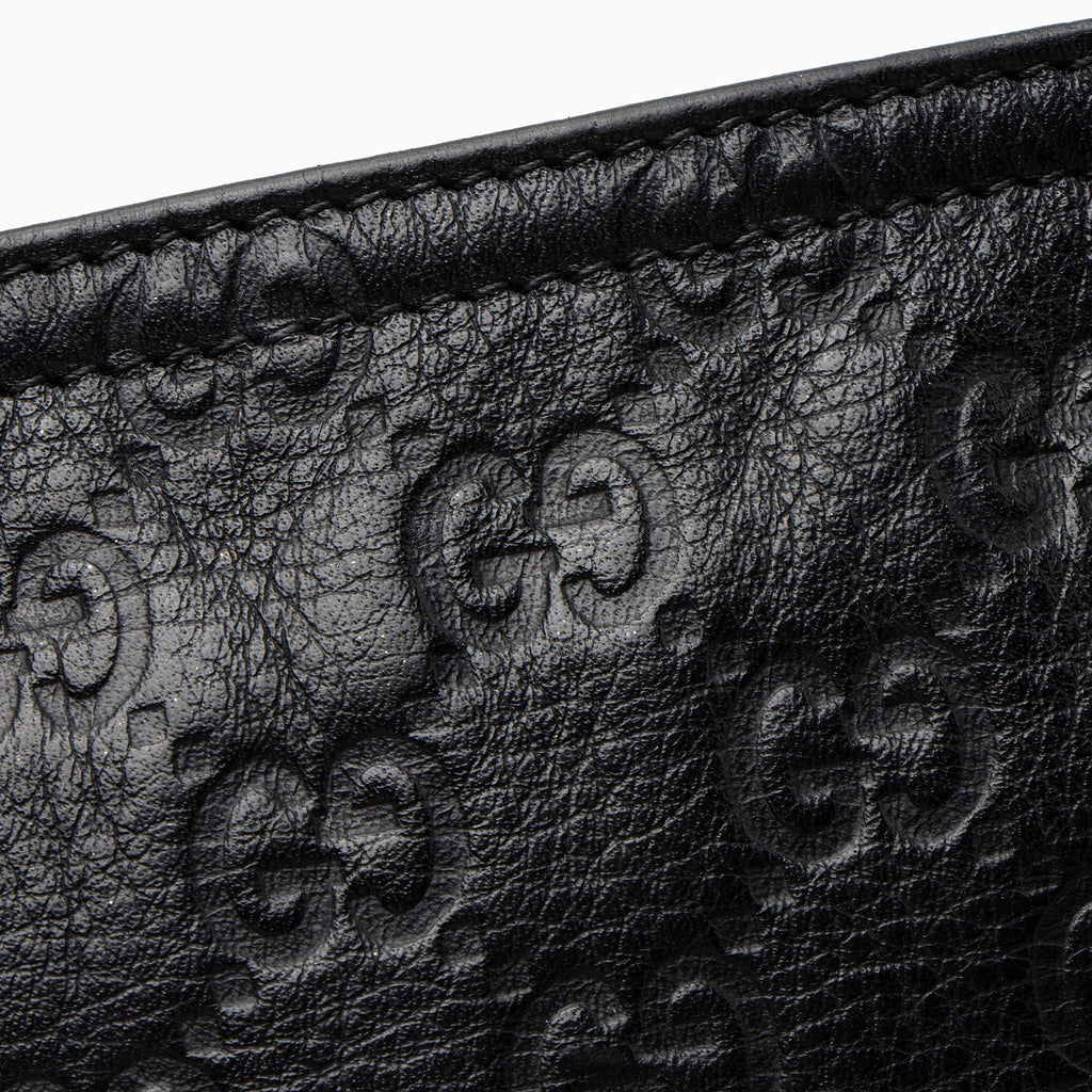 Gucci Guccissima Leather Flat Messenger (SHF-b6Jy3q)
