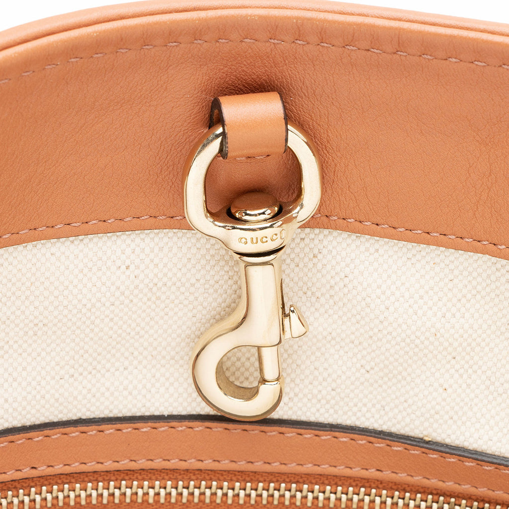 Gucci Guccissima Leather Heart Bit Charm Medium Tote