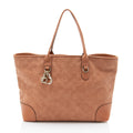 Gucci Guccissima Leather Heart Bit Charm Medium Tote