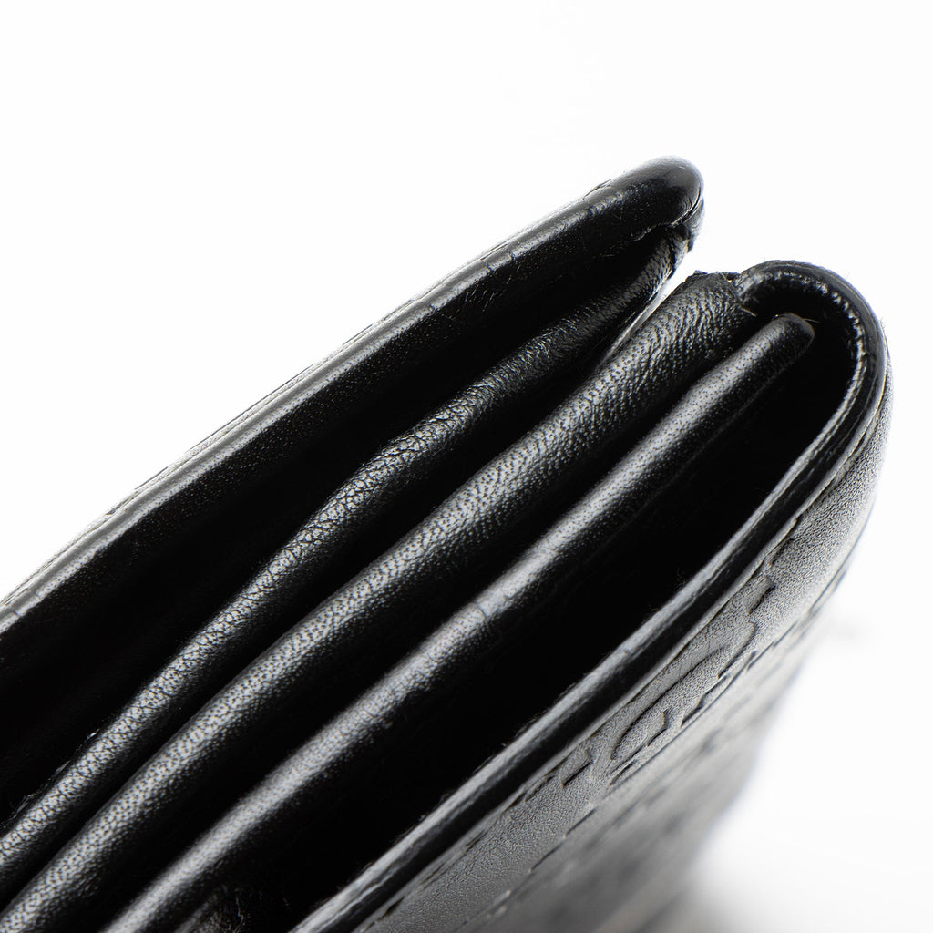 Gucci Guccissima Leather Heart Script Continental Wallet