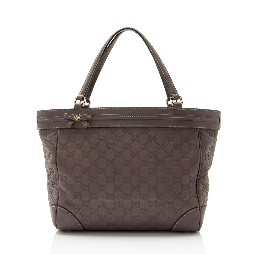 Gucci Guccissima Leather Mayfair Medium Tote