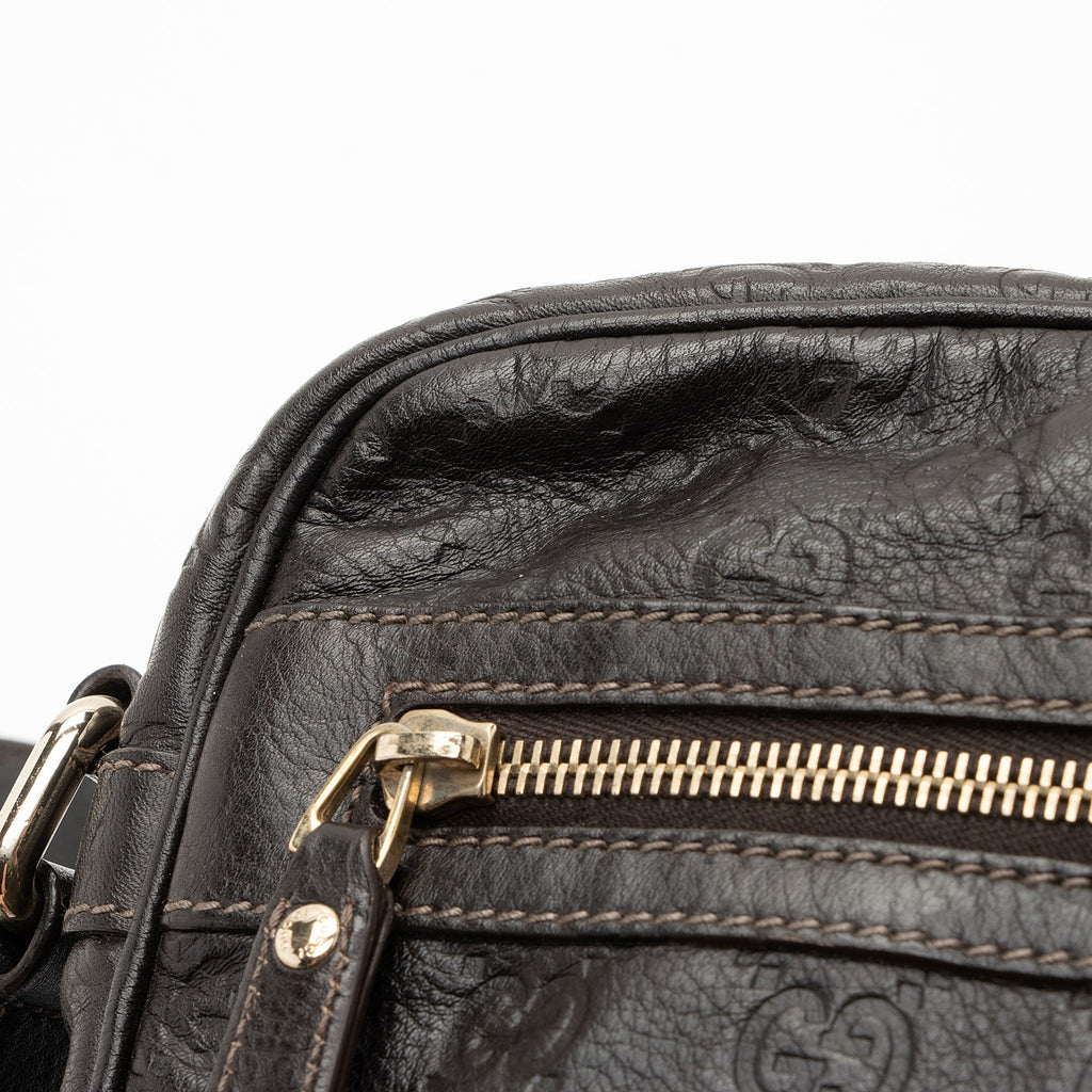 Gucci Guccissima Leather Medium Messenger (SHF-miYj5L)