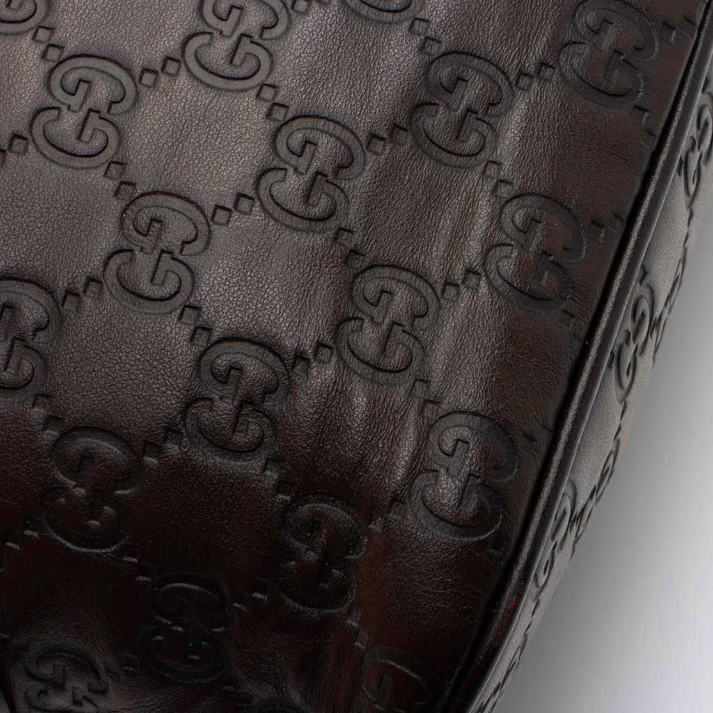 Gucci Guccissima Leather Dome Small Satchel