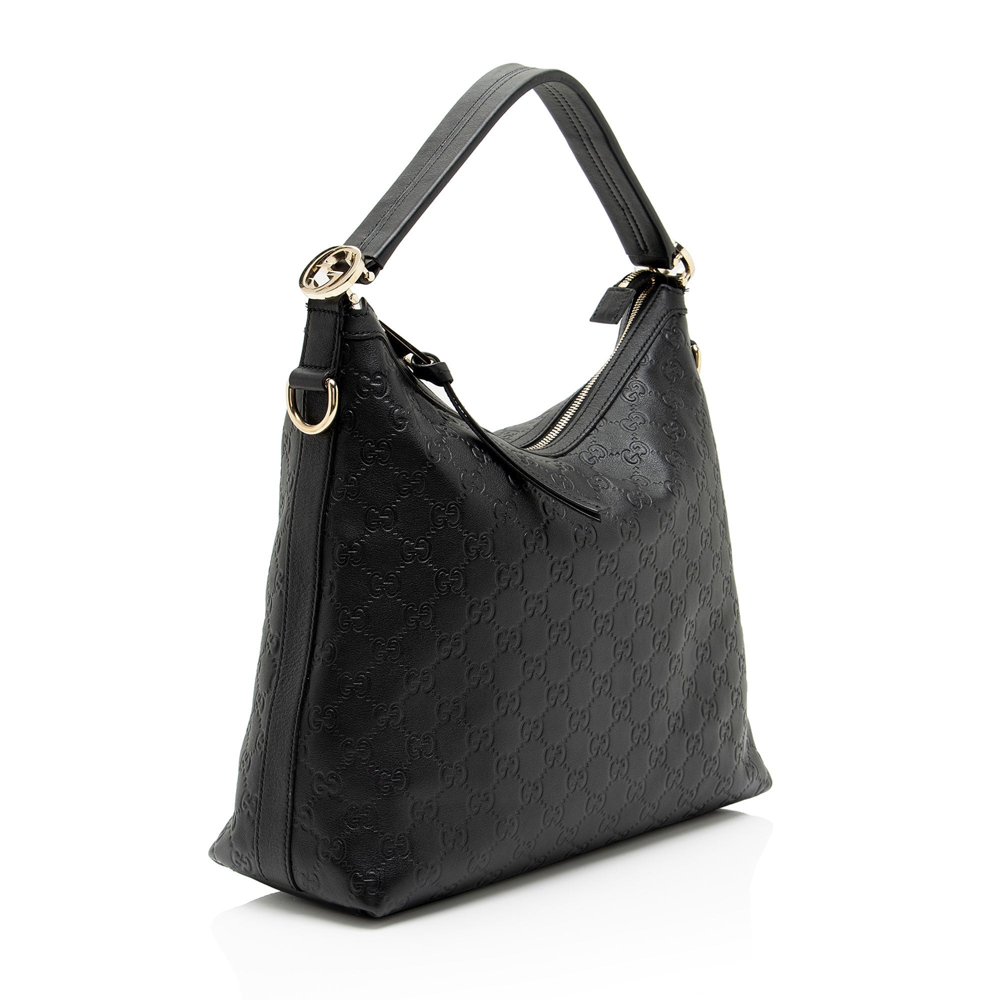 Gucci Guccissima Leather Miss GG Hobo