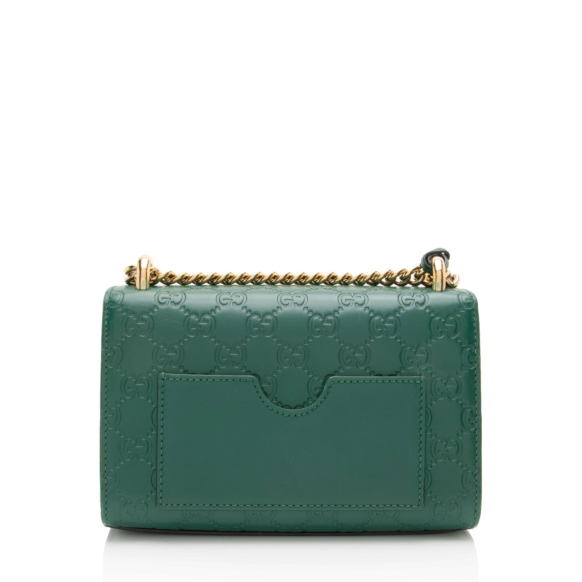 Gucci Guccissima Leather Padlock Small Shoulder Bag