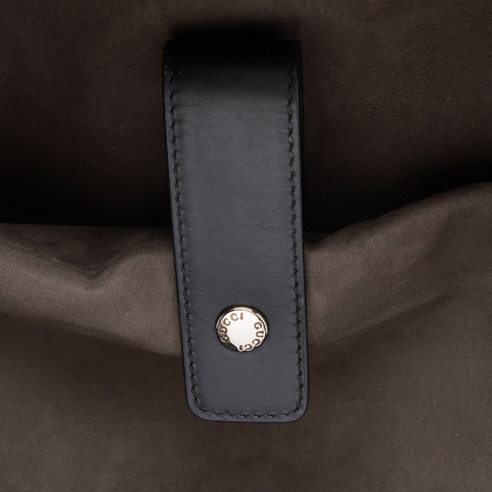 Gucci Guccissima Leather Signature Medium Backpack
