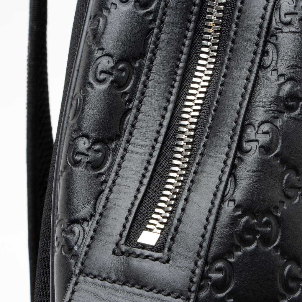 Gucci Guccissima Leather Signature Medium Backpack