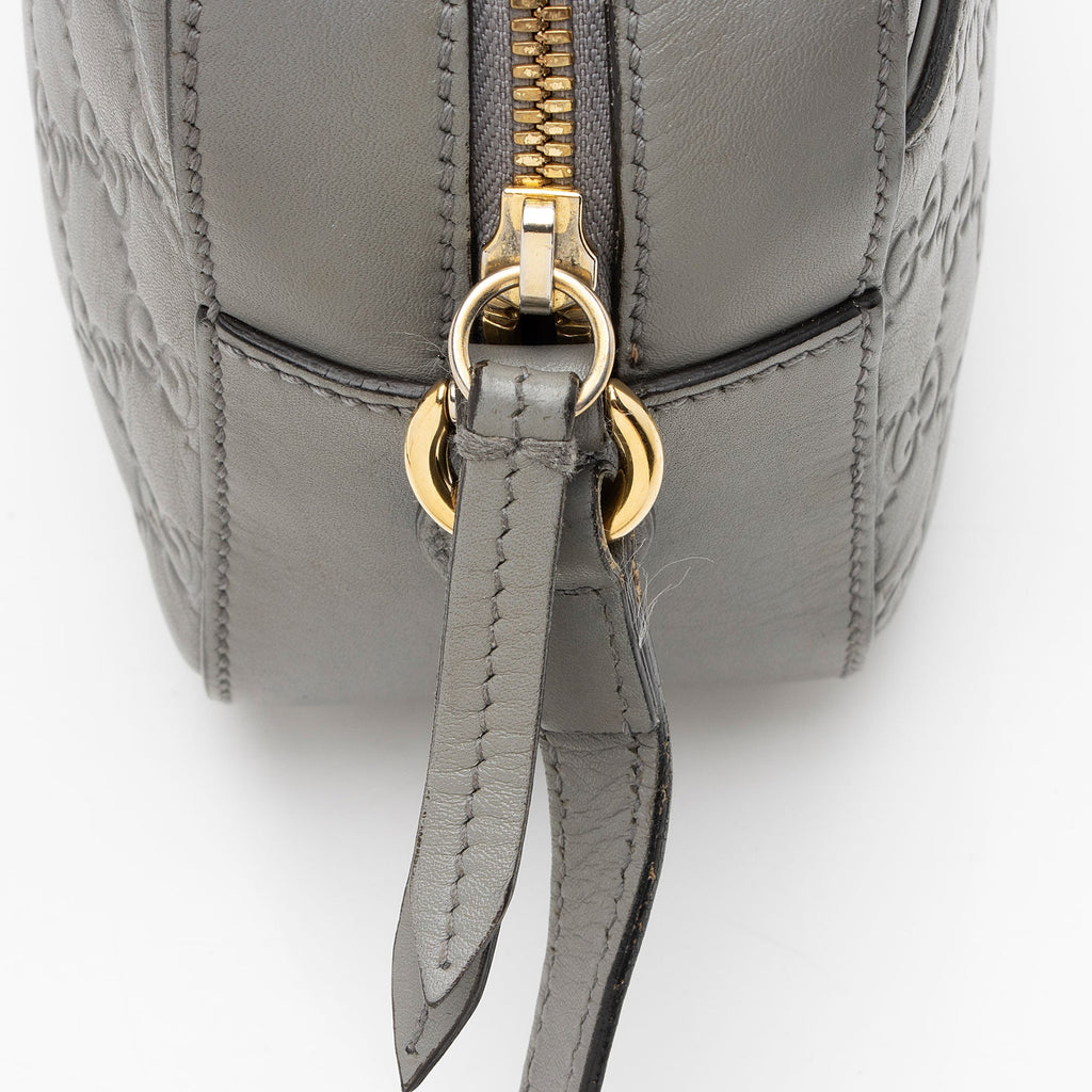 Gucci Guccissima Leather Small Camera Bag
