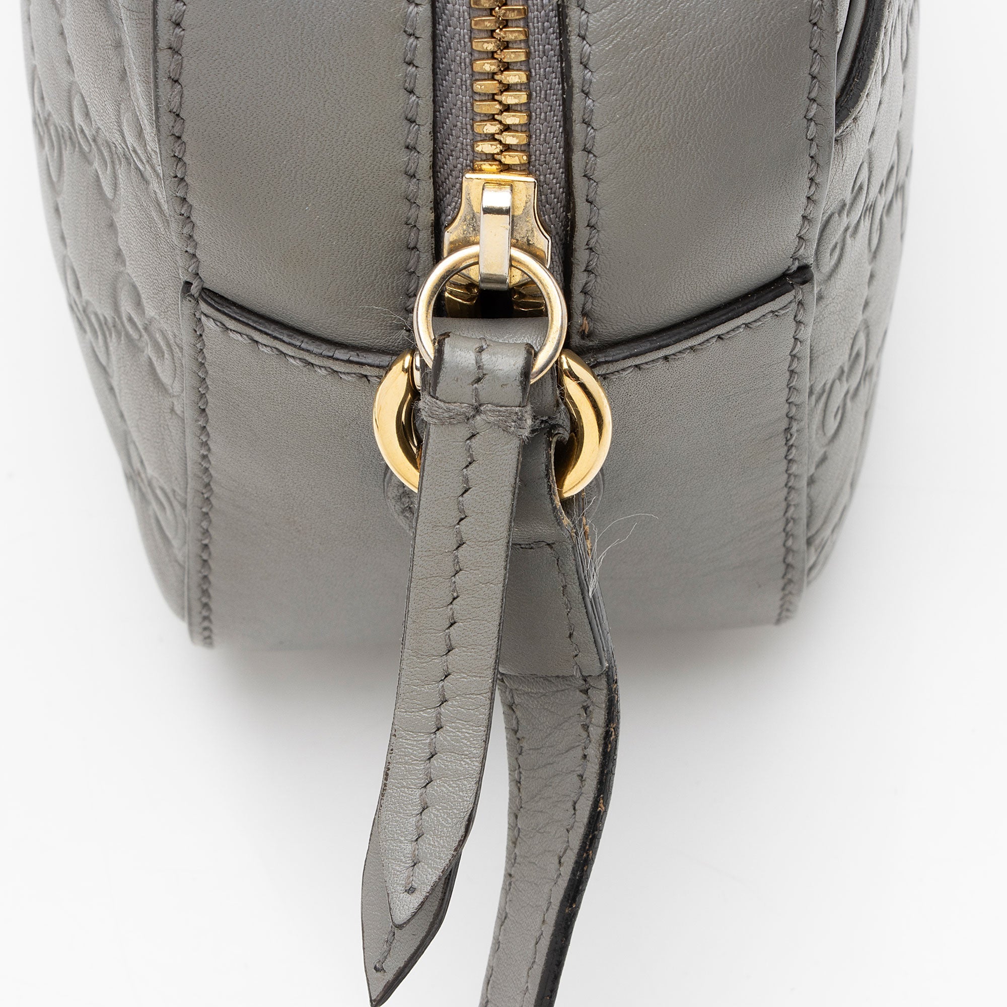 Gucci Guccissima Leather Small Camera Bag