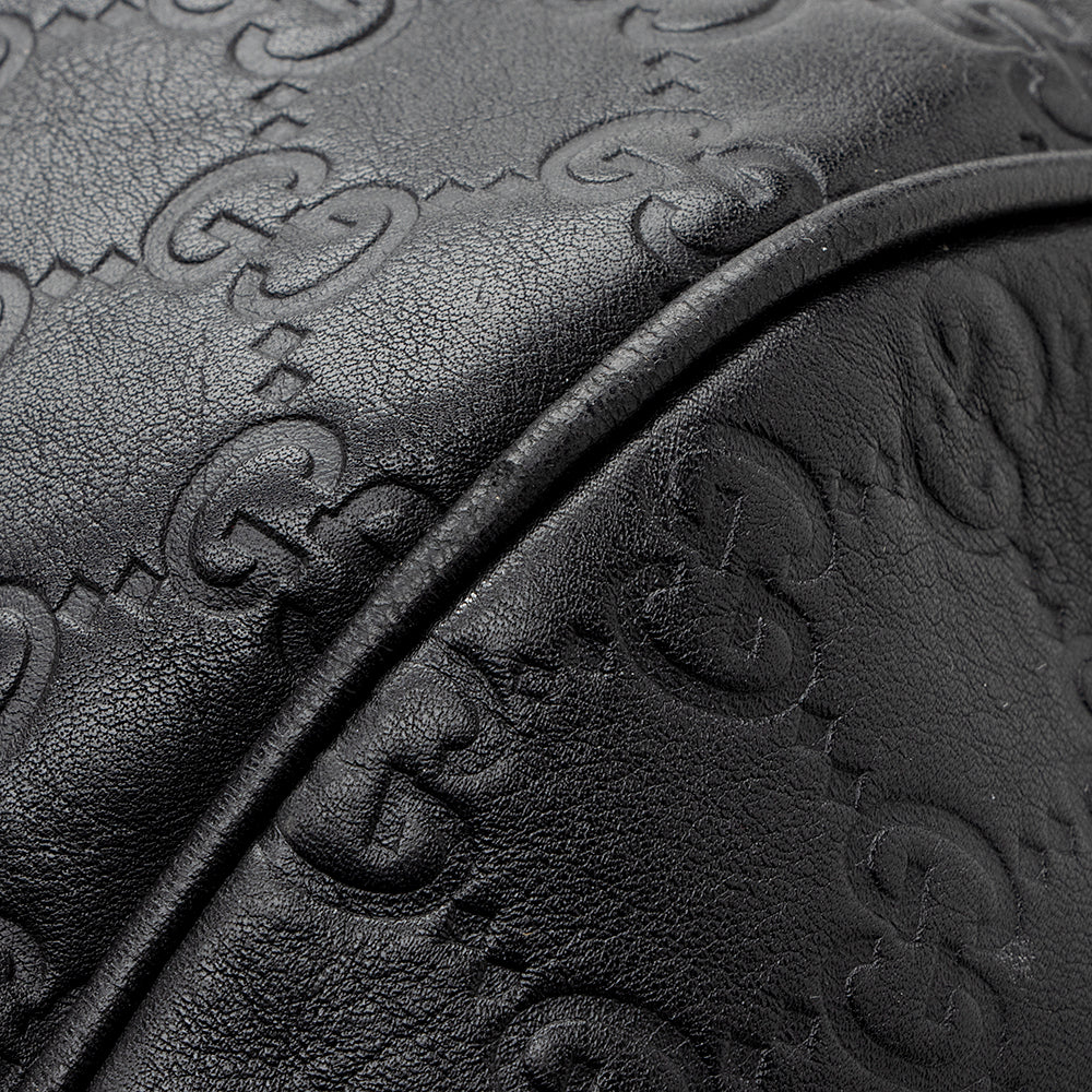 Gucci Guccissima Leather Sukey Hobo (SHF-21862)