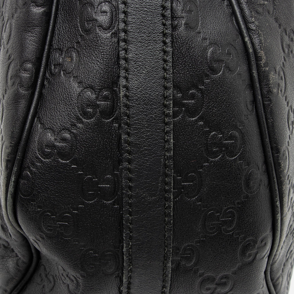 Gucci Guccissima Leather Twins Medium Hobo (SHF-23161)