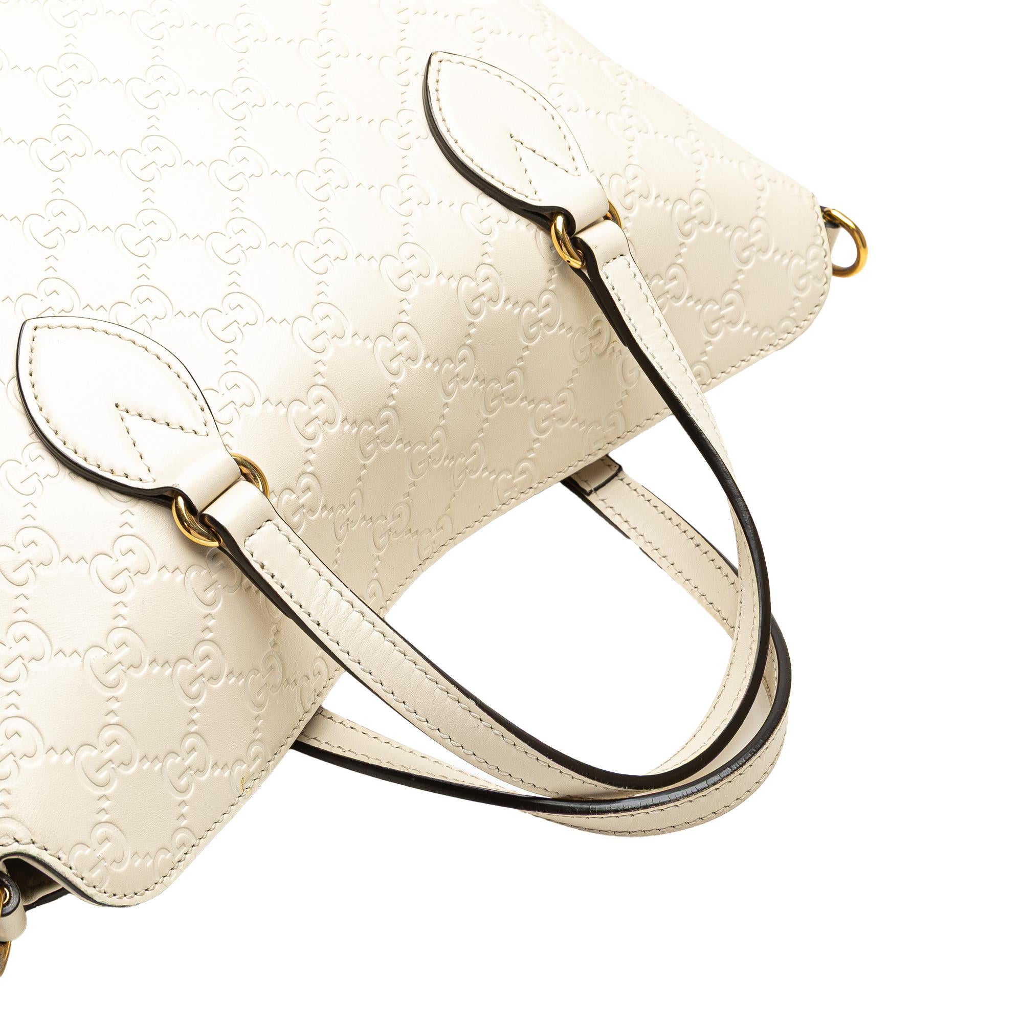 Gucci Guccissima Linea A Fold Over Satchel