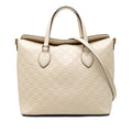 Gucci Guccissima Linea A Fold Over Satchel