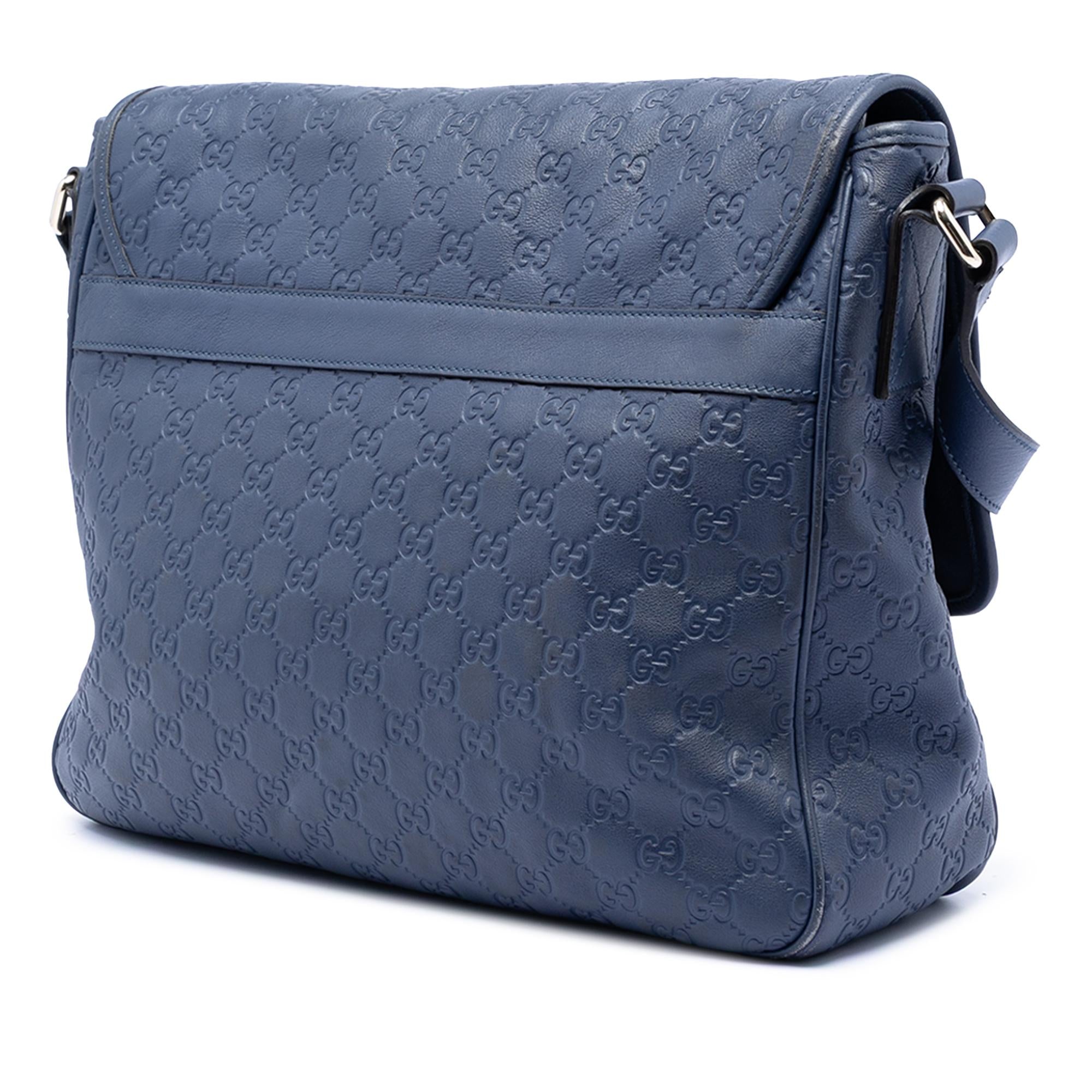 Gucci Guccissima Messenger Bag