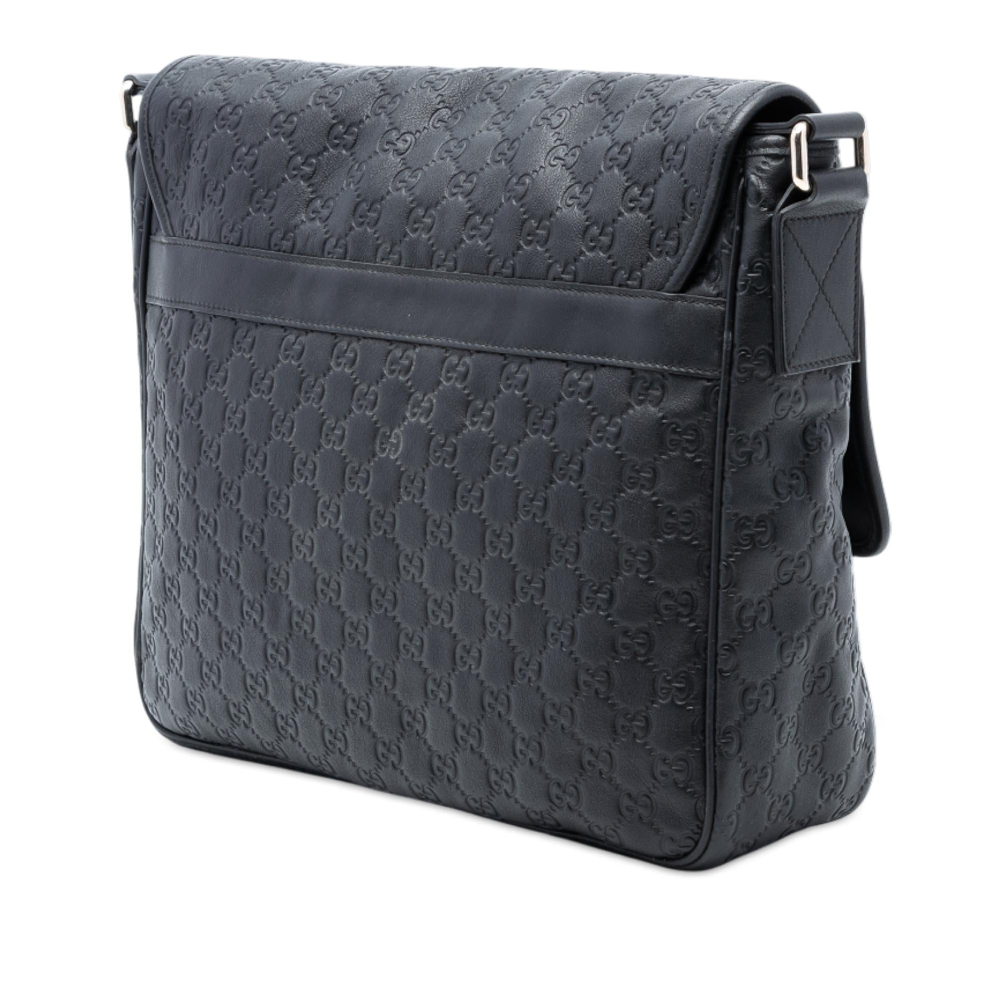 Gucci Guccissima Messenger Bag