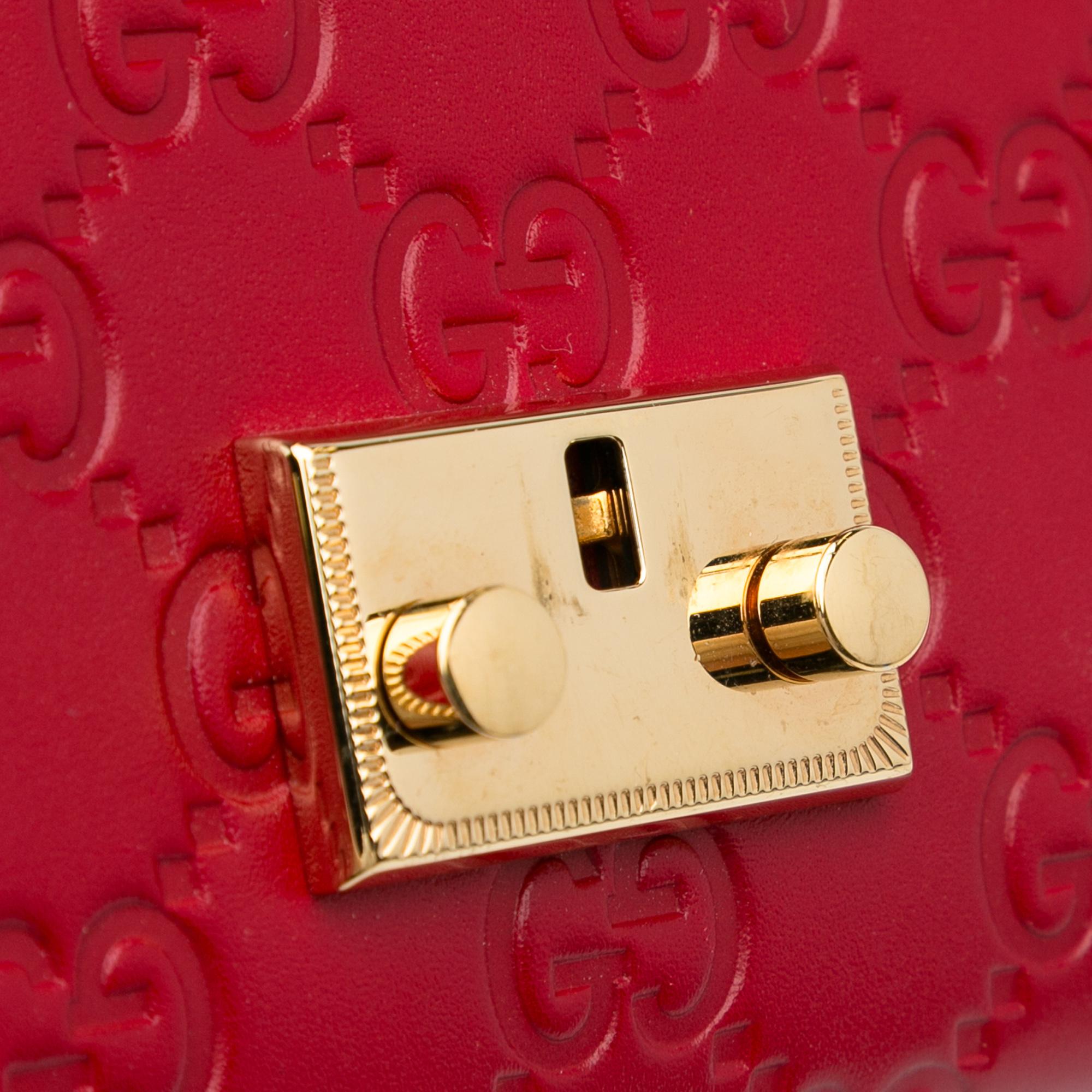 Gucci Guccissima Padlock Wallet On Chain (SHG-xZXtM2)