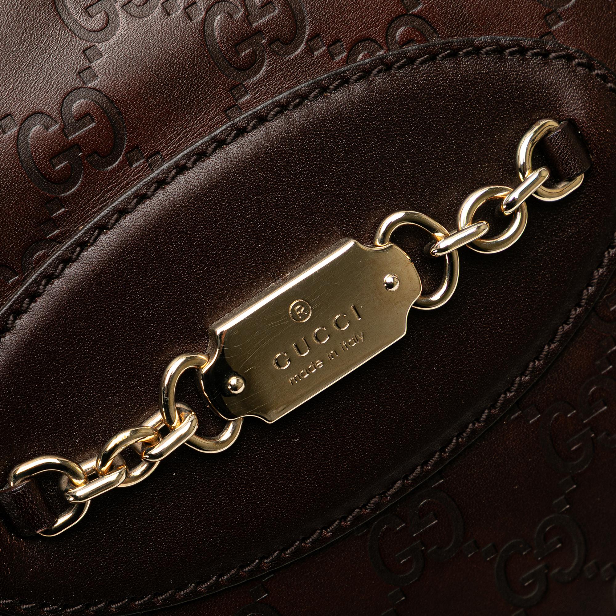 Gucci Guccissima Punch Handbag