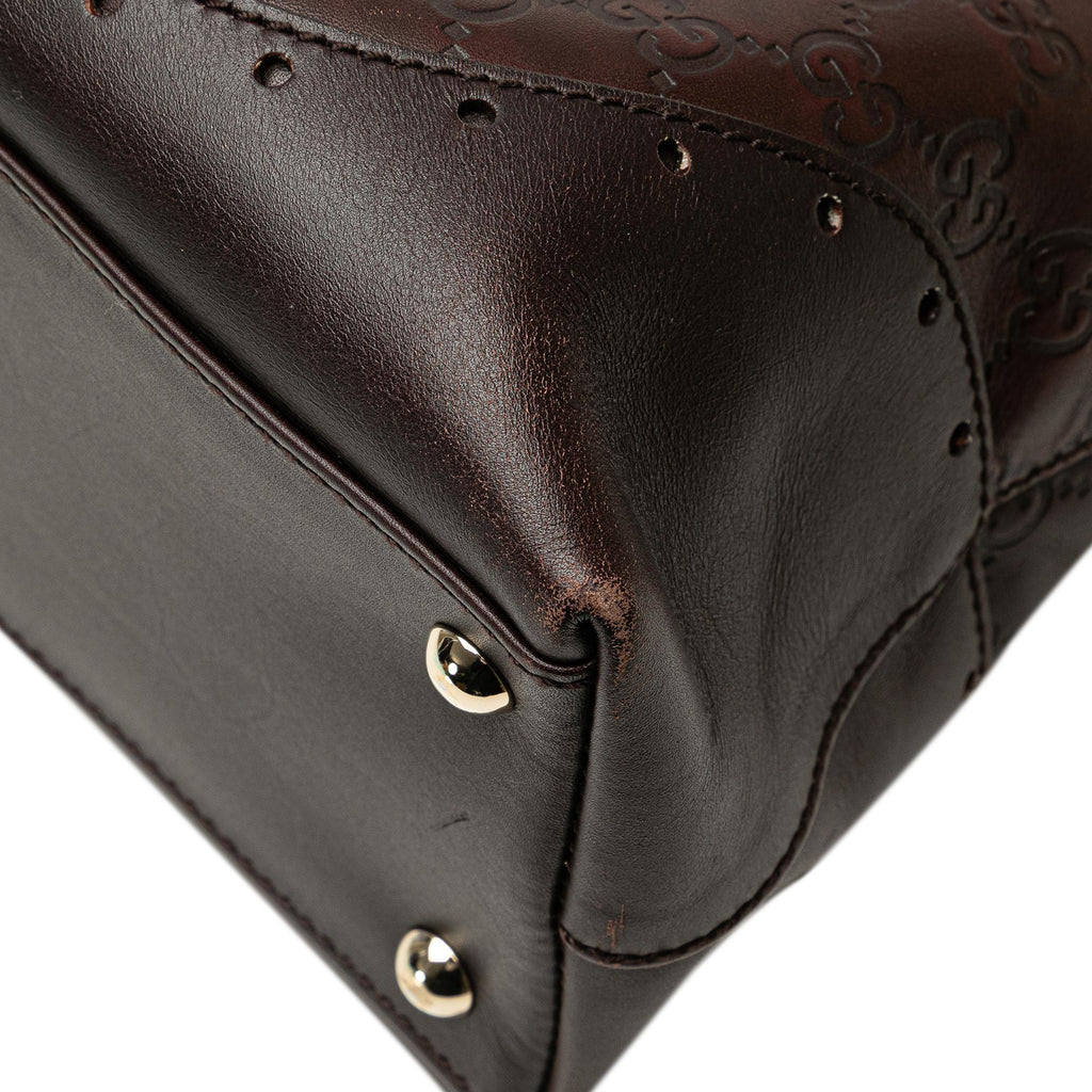 Gucci Guccissima Punch Handbag