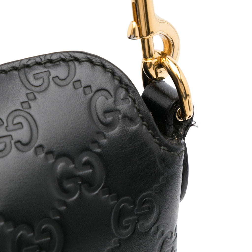 Gucci Guccissima Signature Linea A Foldover Satchel (SHG-VFVOAb)