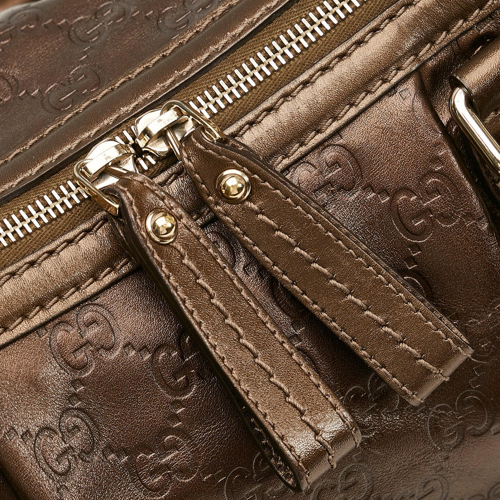 Gucci Guccissima Sukey Handbag (SHG-37359)